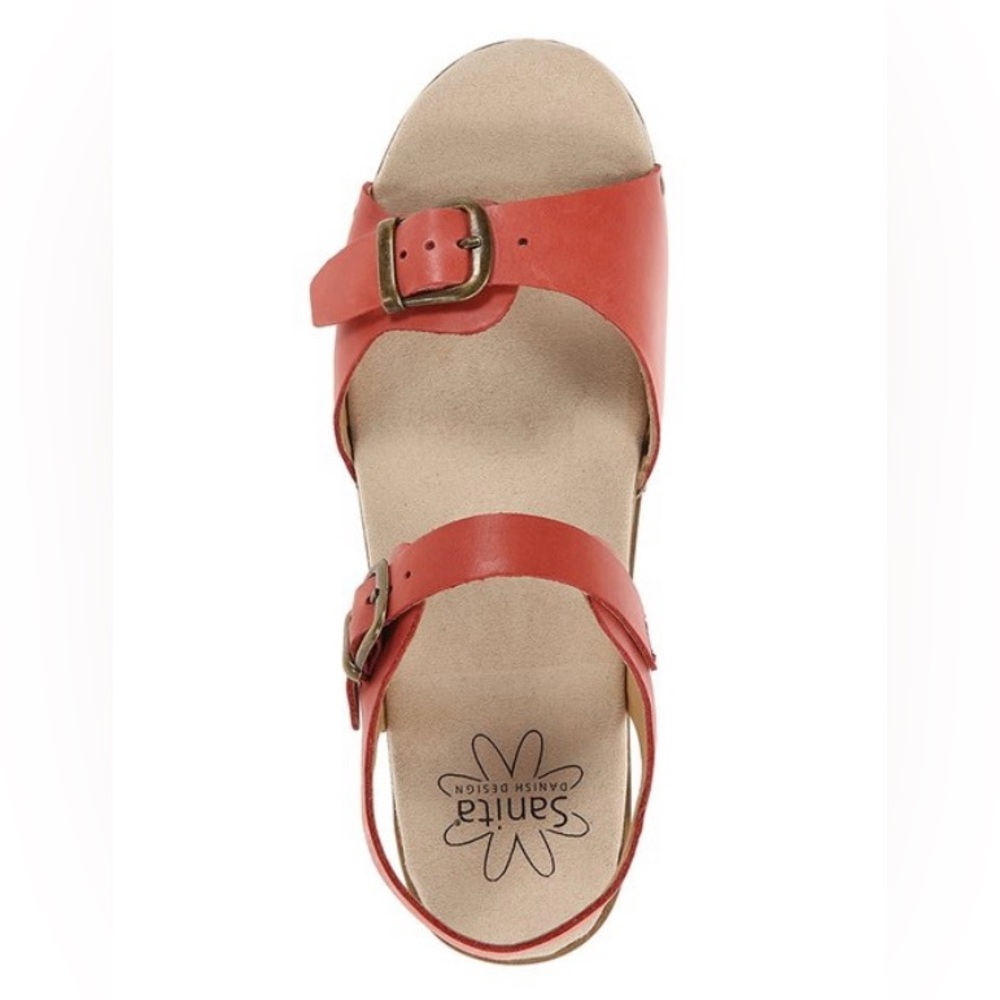 SANITA Leather Sandals <Like New> Size 37 - Picture 3 of 8